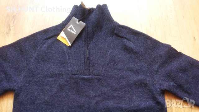 NORHEIM RONDANE WOOL SWEATER MEN размер S вълнен пуловер - 458, снимка 4 - Пуловери - 43369584