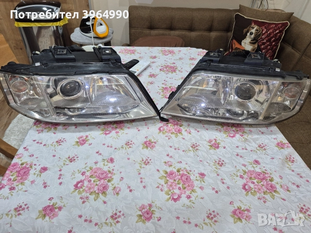 Кристални Оригинални фарове HELLA за Ауди А6 С5 