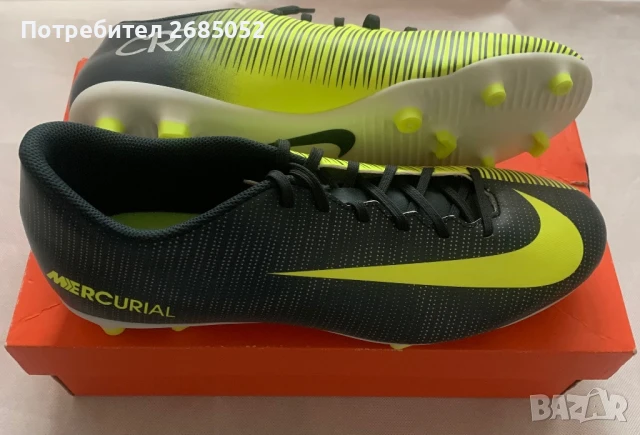 Футболни обувки / бутонки Nike Mercurial Vortex III CR7 FG размер 45