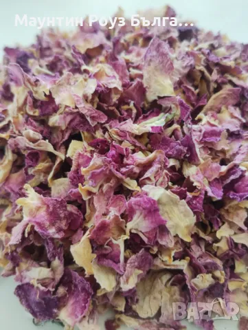 Сушен Розов Цвят / Dried Rose Petals - Rosa damascena , снимка 1