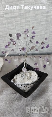 Дърво на живота, късмета, любовта от естествени камъни. Фън Шуй. , снимка 18 - Декорация за дома - 16388161