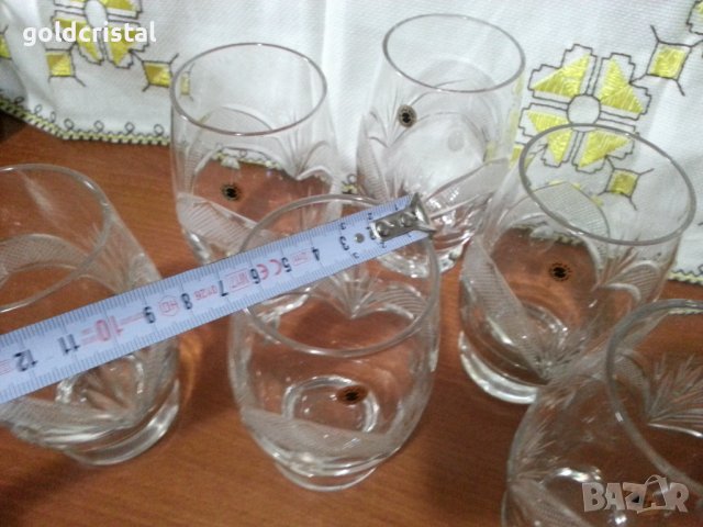 Кристални чаши Рамона , снимка 2 - Антикварни и старинни предмети - 44071817