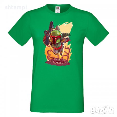 Мъжка тениска Star Wars Boba Fett Star Wars Игра,Изненада,Подарък,Геймър, , снимка 15 - Тениски - 36808597