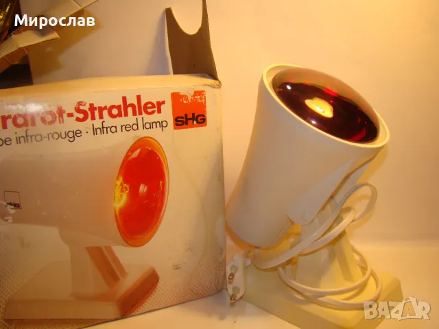 SHG OSRAM ЛАМПА ЗА НАГРЕВКИ ИНФРАРЕД ИНФРАЧЕРВЕНА ЛАМПА, снимка 4 - Медицинска апаратура - 48948385
