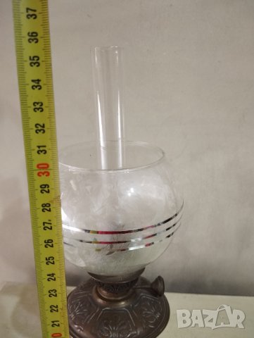 Ретро газена (газова) лампа, снимка 4 - Антикварни и старинни предмети - 43816974