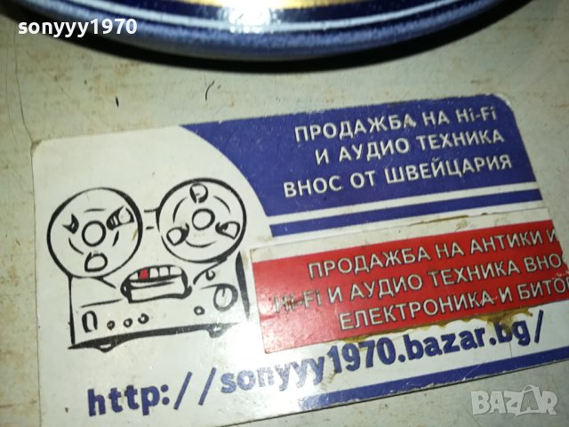 ПЕПЕЛНИК ОТ ФРАНЦИЯ-14СМ-СИН 2512231906, снимка 4 - Антикварни и старинни предмети - 43544874