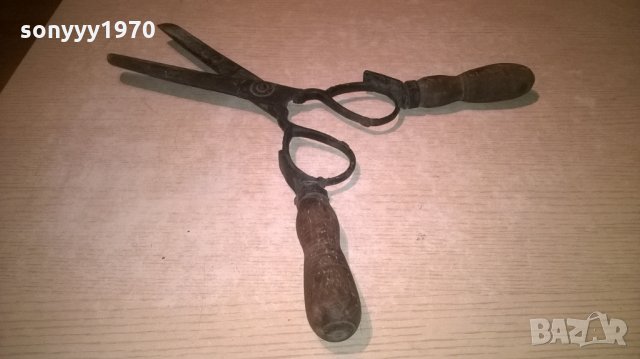 АНТИКА-РЕТРО НОЖИЦА-40Х27СМ, снимка 3 - Колекции - 27353683