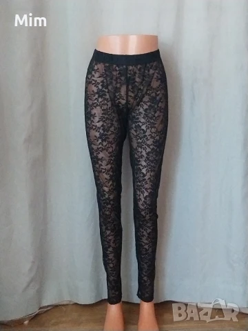 XL Черен, еластичен ,дантелен клин, снимка 4 - Клинове - 51023799