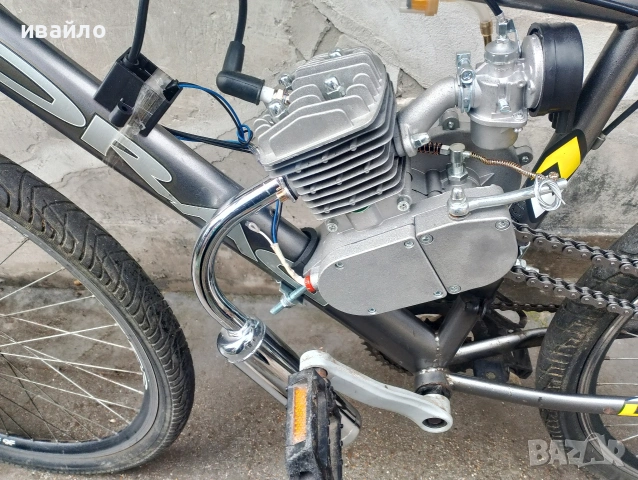 колело с чисто нов двигател 