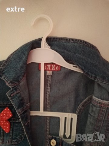 Детско дънково яке размер 6 4-6 години ново, снимка 3 - Детски якета и елеци - 39536171