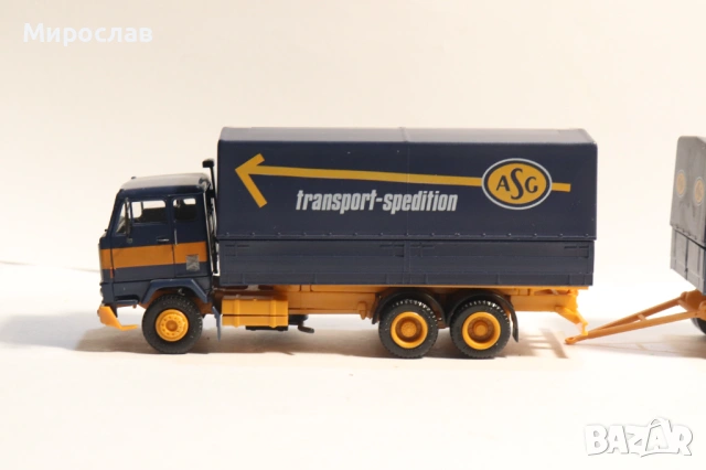 HERPA H0 1/87 VOLVO TIR КОЛИЧКА КАМИОН МОДЕЛ, снимка 2 - Колекции - 53445490