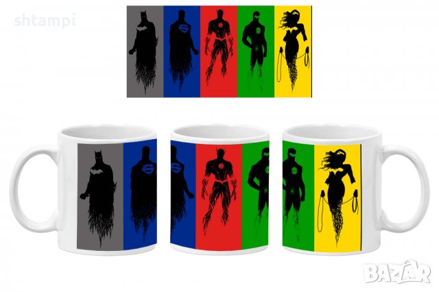Чаша DC Justice leage 02,Керамична Чаша, Кафе Чай, Игра,Изненада,Подарък,Повод,Празник,Рожден Ден, снимка 6 - Чаши - 38512368