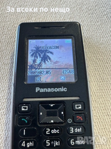 Рядък ретро GSM Panasonic EB-SC3, снимка 11 - Други - 53475713