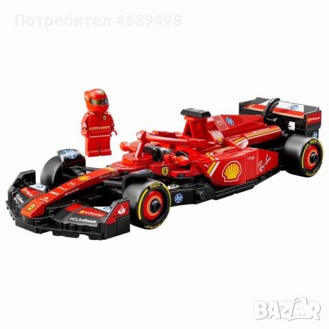 LEGO Speed Champions F1 – Ferrari SF-24 | FanRaces, снимка 3 - Конструктори - 52869341