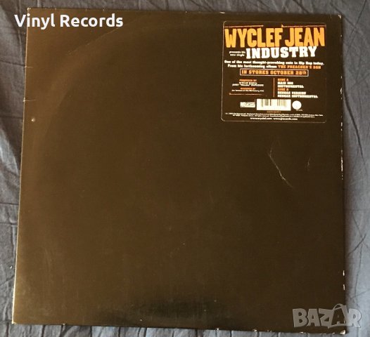 Wyclef Jean – Industry, Vinyl 12", 33 ⅓ RPM