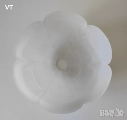 Пенделно стъкло - 24.7 см, снимка 3 - Лампи за таван - 47564029