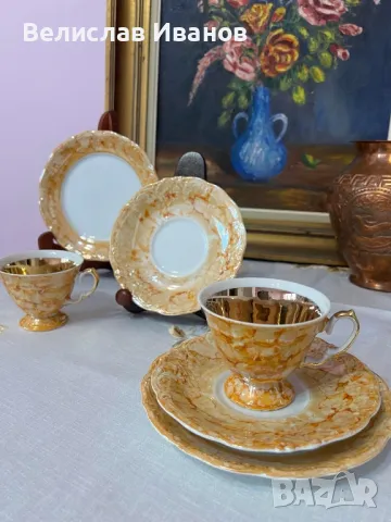 Два тройни сета полски порцелан Zaklady Porcelany  в отлично състояние., снимка 5 - Сервизи - 50407270