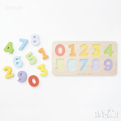 Le Toy Van Пъзел за броене за малки деца, снимка 5 - Образователни игри - 43114912