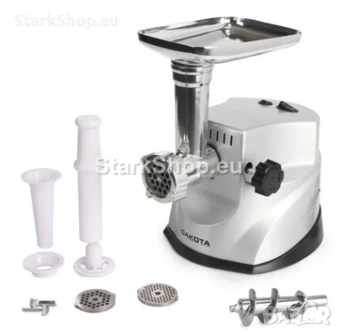 Електрическа Месомелачка DAKOTA-Poland с 3бр Решетки 3 мм, 5 мм, 7 мм, снимка 6 - Обзавеждане на кухня - 50261143