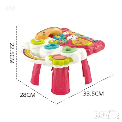 Проходилка Walker Baby 4в1 Розова | Като нова, снимка 11 - Проходилки - 53305997