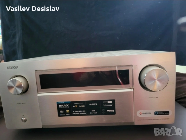 Продавам Denon AVC-X8500H, 4К, 32-bit AKM AK4490EQ DACs, снимка 5 - Ресийвъри, усилватели, смесителни пултове - 48402914
