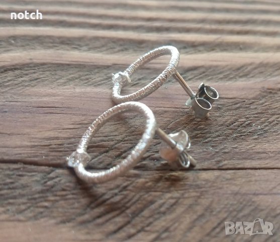 Сребърни обеци, снимка 6 - Обеци - 39921181