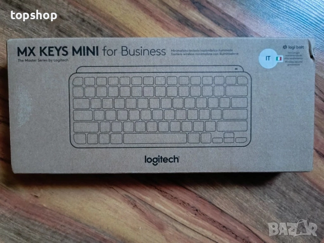 Чисто нова, запечатана безжична клавиатура Logitech MX Keys Mini Illuminated, минималистична..., снимка 14 - Клавиатури и мишки - 51628768