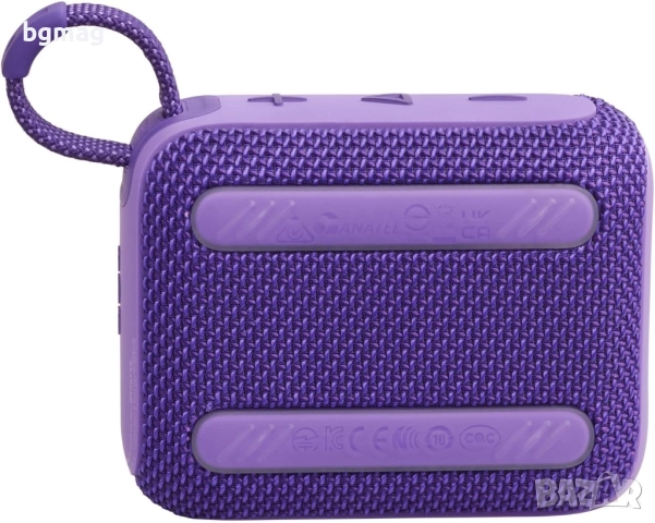 JBL Go 4 безжична Bluetooth тонколонка-лилав цвят, снимка 7 - Bluetooth тонколони - 52107661