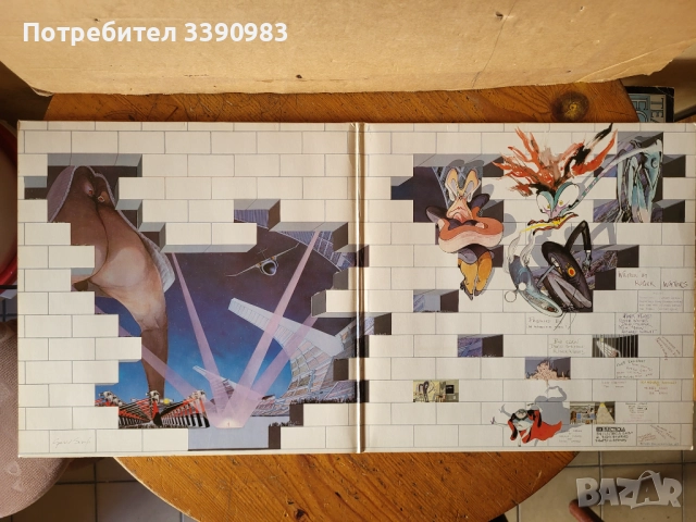 PINK FLOYD - THE WALL -плоча  ПРЕСА UK, снимка 2 - Грамофонни плочи - 52911290