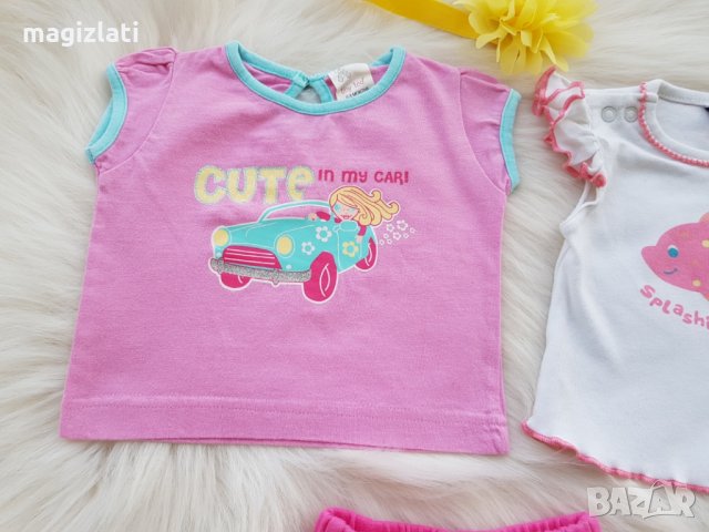 Тениски и панталонки 0-3 месеца, снимка 7 - Комплекти за бебе - 28993212