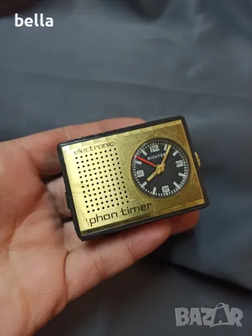 Електронен телефонен таймер Richter, будилник за пътуване, 60-те години на миналия век., снимка 4 - Антикварни и старинни предмети - 48821801