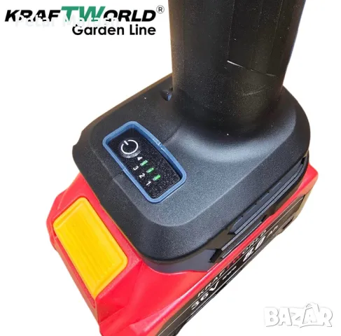 Професионален комплект KraftWorld – Лозарска ножица с 4 степени + Мини Резачка с Авто смазване, снимка 4 - Други инструменти - 50357745