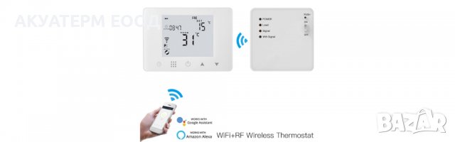 HY09RF WIFI Седмичен програмируем, радио управляем дигитален стаен термостат, снимка 11 - Отоплителни печки - 36603972