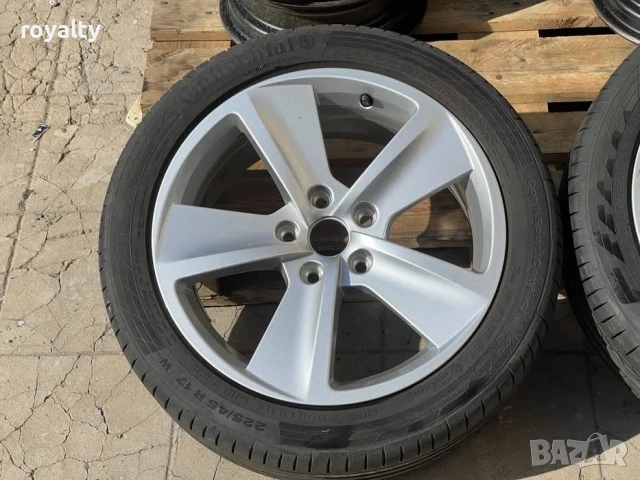 5х112 17 Джанти Seat Skoda Audi VW 5x112 Сеат Шкода Ауди Фолксваген, снимка 4 - Аксесоари и консумативи - 51629016