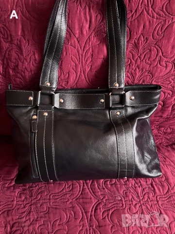 Дамска чанта естествена кожа Picard, снимка 3 - Чанти - 33684202