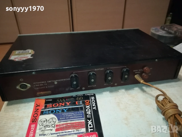 РУСКА ЦВЕТОМУЗИКА ОТ ЕДНО ВРЕМЕ 2610251201, снимка 6 - Ресийвъри, усилватели, смесителни пултове - 52184146