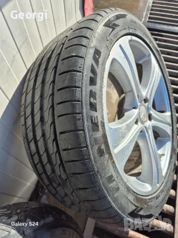 Джанта с гума за Mercedes 17ка, снимка 5 - Гуми и джанти - 49525465