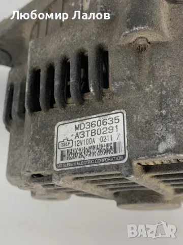 Генератор Mitsubishi Pajero Pinin (99-07)г. 2.0GDI 129к.с. , снимка 4 - Части - 50140231