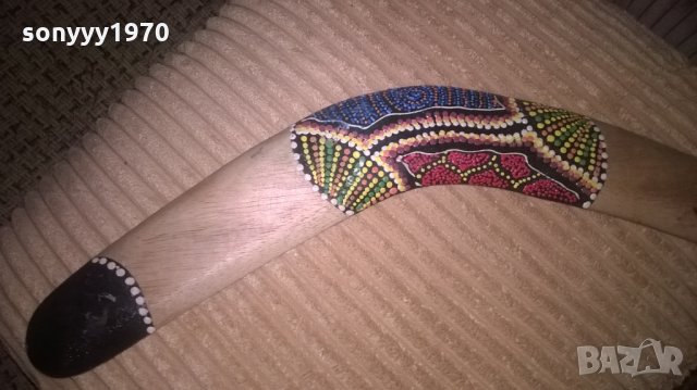 бумеранг-ретро колекция 40х6см-внос швеицария, снимка 3 - Колекции - 27547726