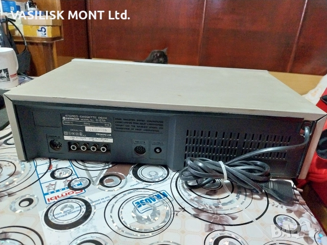 Дек HITACHI D-E55 за ремонт или резервни части - Продаден, снимка 10 - Декове - 52676885