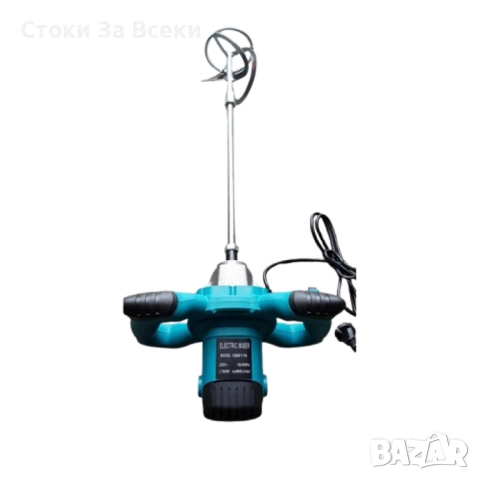 Бъркалка-миксер за бетон 2400W, снимка 2 - Други инструменти - 52005062