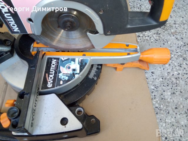 пендула EVOLUTION RAGE3S за всякакви материали, 1500W, 210mm, може нов диск допълнително, снимка 6 - Други машини и части - 43972618