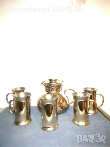 Стар сервиз за кафе, чай ,,БОХЕМИА" Чехия. , снимка 4 - Сервизи - 53512904