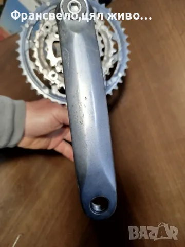 Курбел със средно движение за велосипед колело Shimano deore lx fc m 571, снимка 3 - Части за велосипеди - 49311890