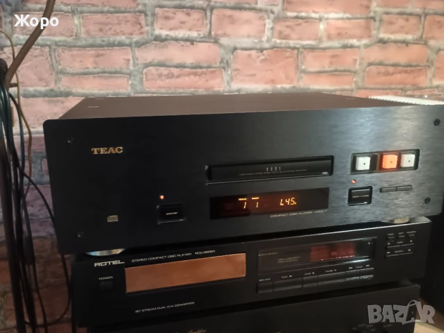 ⏯️Клип. Tеаc VRDS7 4х 20bit 2x Philips SAA7350GP dual dacs, снимка 4 - Декове - 51202296