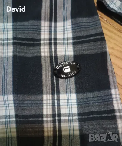 Оригинална мъжка риза с дълъг ръкав G-Star Raw, снимка 4 - Ризи - 48078910