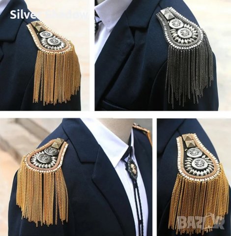 Пагони за сако, ръчна изработка, снимка 6 - Други - 44125988