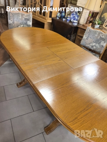 Разтегателна трапезна маса , снимка 10 - Маси - 52837002