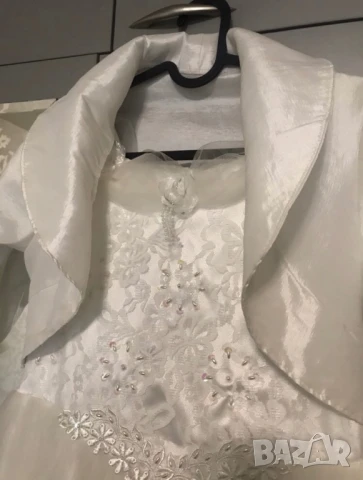 Супер лукс рокля с болеро за шаферка, снимка 5 - Рокли - 50789350