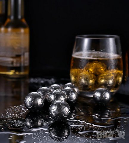 Food-Grade 304 SS Stainless Steel Whisky Stones Метални Ледчета Уиски Ракия Джин Водка Бира Коктейли, снимка 7 - Сервизи - 37401111